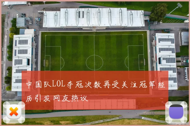中国队LOL夺冠次数再受关注冠军经历引发网友热议